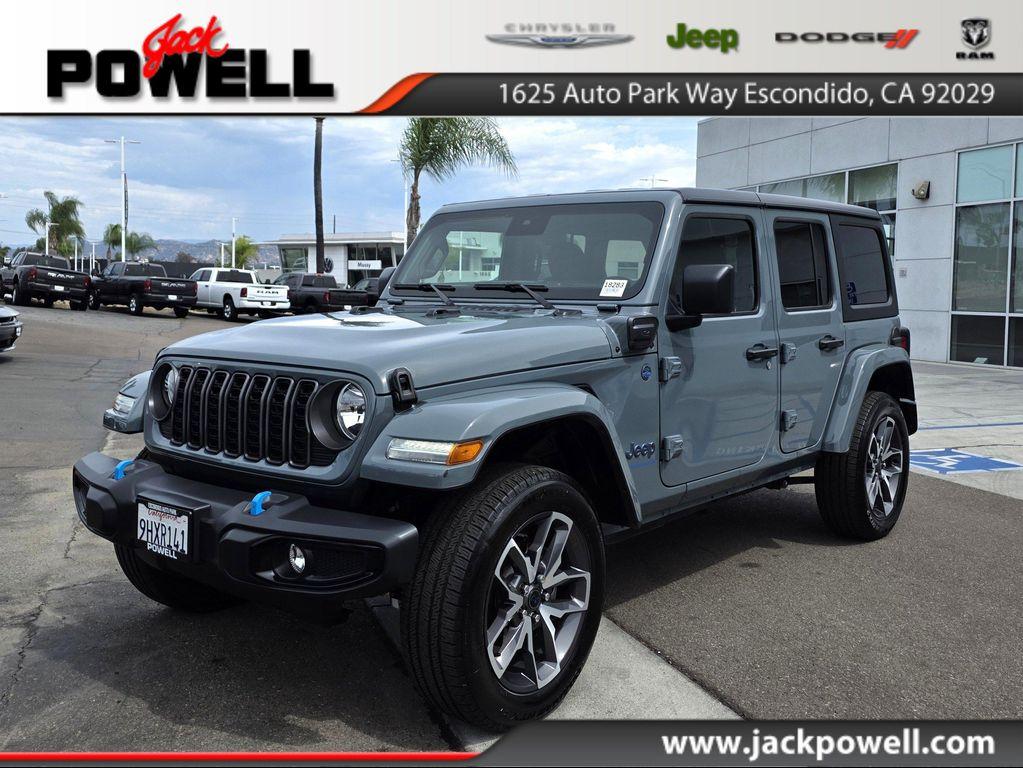 used 2024 Jeep Wrangler 4xe car, priced at $35,900