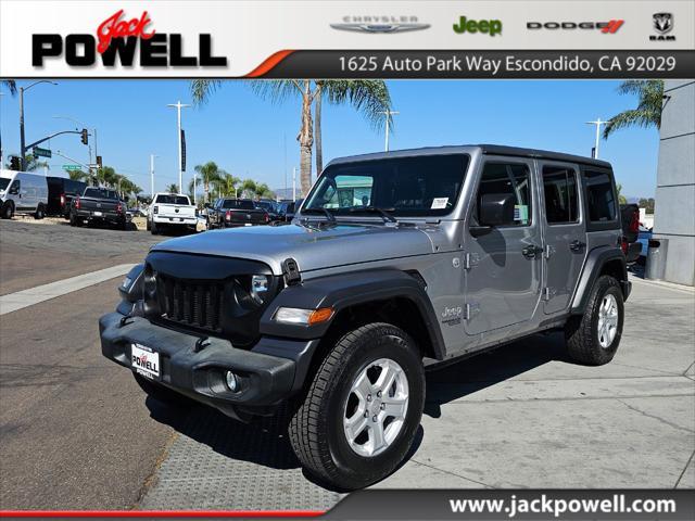 used 2019 Jeep Wrangler Unlimited car, priced at $23,900