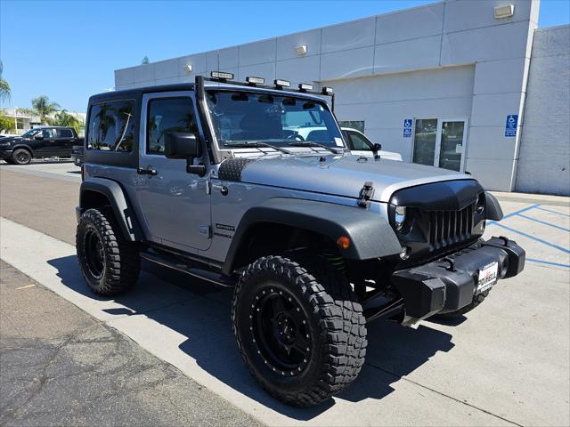 used 2016 Jeep Wrangler car, priced at $20,900