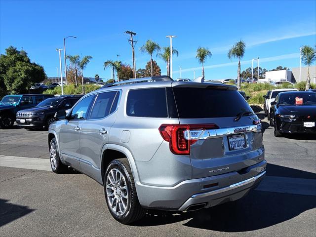 used 2023 GMC Acadia car, priced at $37,900