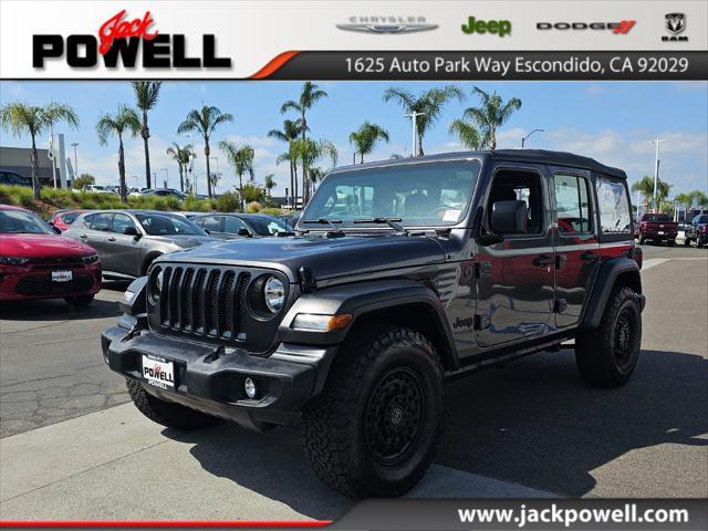 used 2022 Jeep Wrangler Unlimited car, priced at $36,900