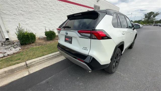 used 2022 Toyota RAV4 Hybrid car, priced at $37,500