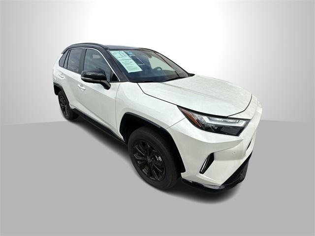 used 2022 Toyota RAV4 Hybrid car, priced at $37,500