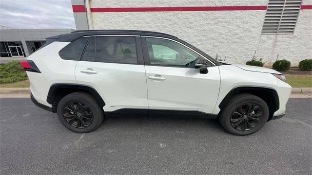 used 2022 Toyota RAV4 Hybrid car, priced at $37,500