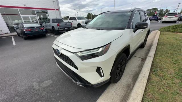 used 2022 Toyota RAV4 Hybrid car, priced at $37,500