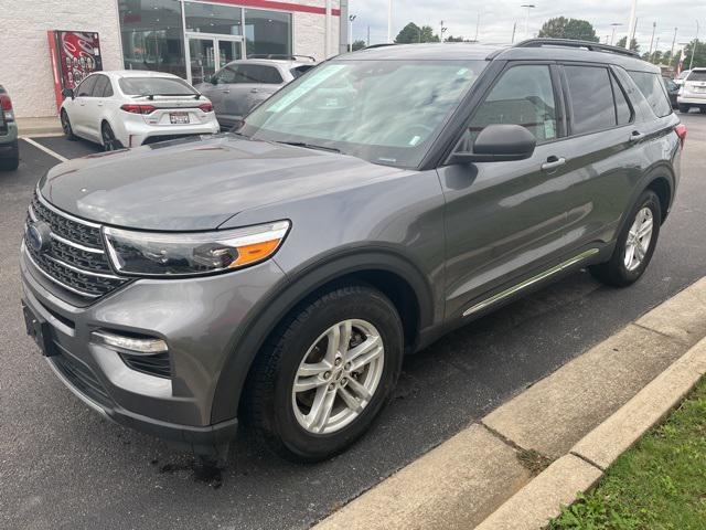 used 2022 Ford Explorer car, priced at $25,500