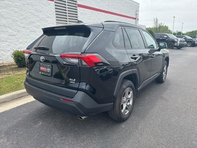 used 2022 Toyota RAV4 car, priced at $27,500