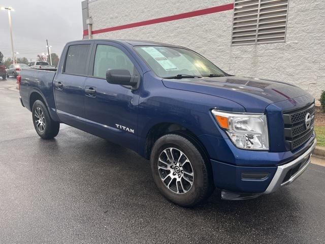 used 2022 Nissan Titan car, priced at $29,500