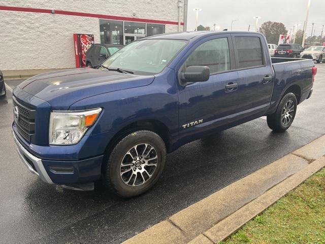 used 2022 Nissan Titan car, priced at $29,500