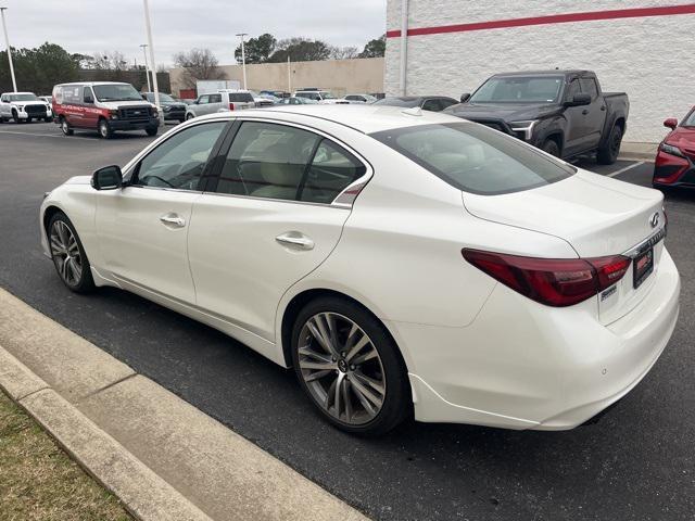 used 2021 INFINITI Q50 car, priced at $30,500