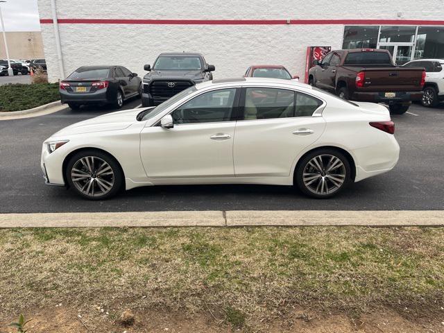 used 2021 INFINITI Q50 car, priced at $30,500