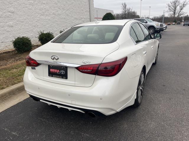 used 2021 INFINITI Q50 car, priced at $30,500