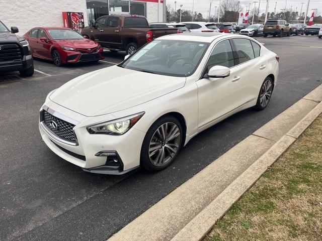 used 2021 INFINITI Q50 car, priced at $30,500