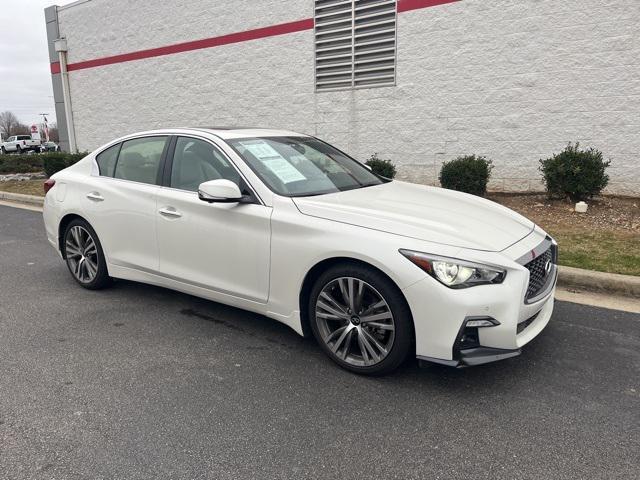 used 2021 INFINITI Q50 car, priced at $30,500