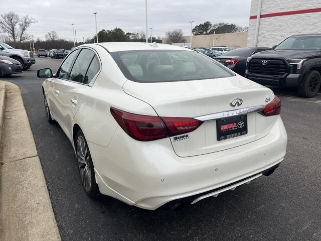 used 2021 INFINITI Q50 car, priced at $30,500