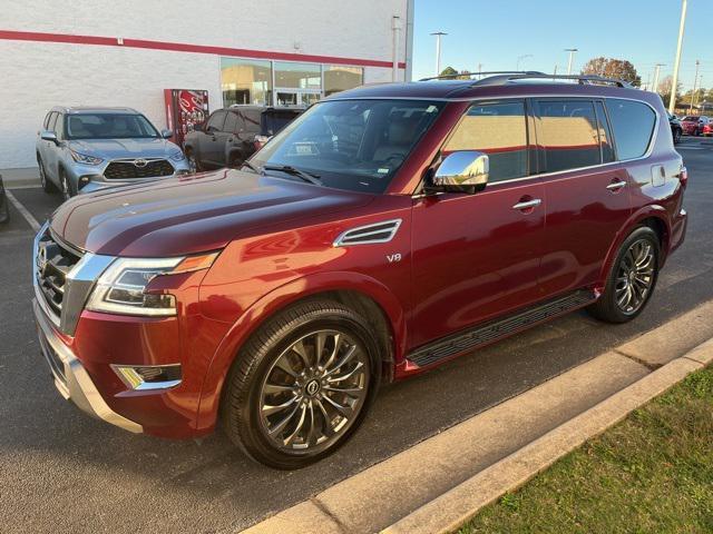 used 2022 Nissan Armada car, priced at $39,500