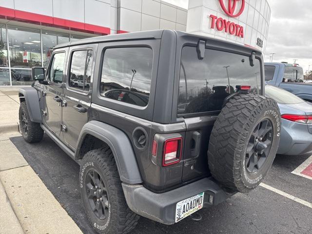 used 2020 Jeep Wrangler Unlimited car, priced at $31,000