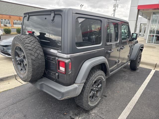 used 2020 Jeep Wrangler Unlimited car, priced at $31,000