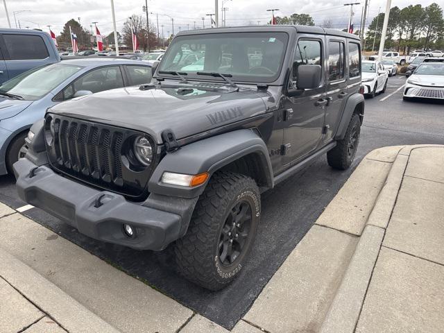 used 2020 Jeep Wrangler Unlimited car, priced at $31,000