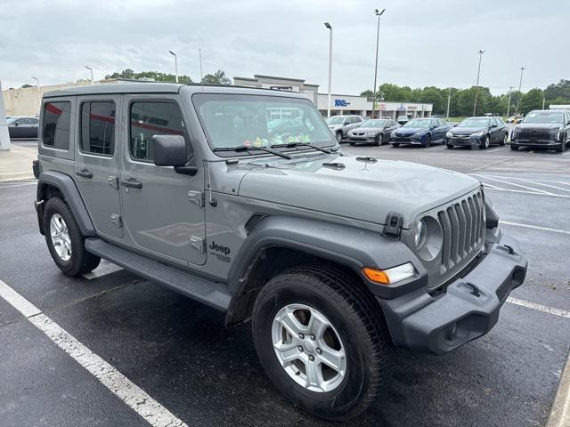 used 2021 Jeep Wrangler Unlimited car, priced at $31,500