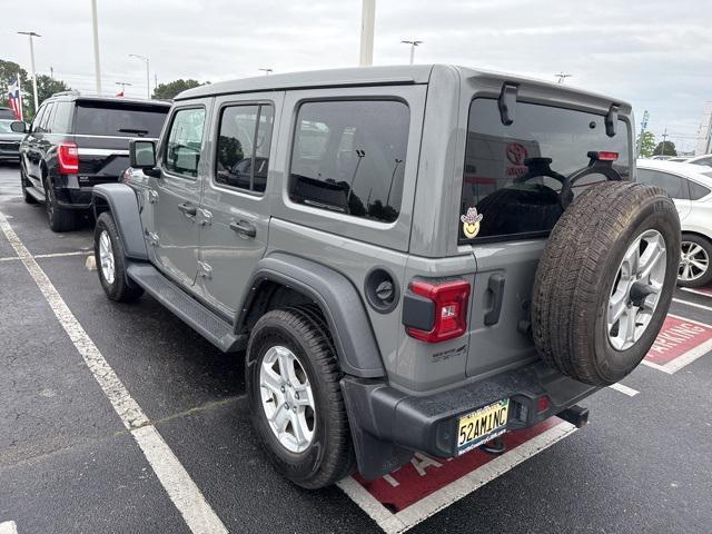 used 2021 Jeep Wrangler Unlimited car, priced at $31,500