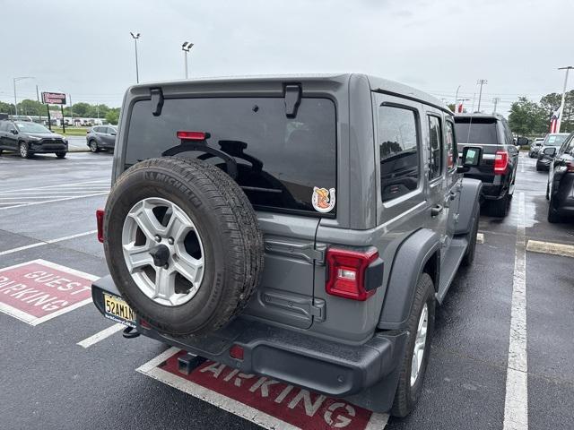 used 2021 Jeep Wrangler Unlimited car, priced at $31,500