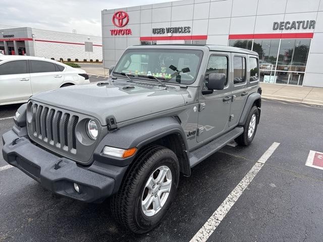 used 2021 Jeep Wrangler Unlimited car, priced at $31,500