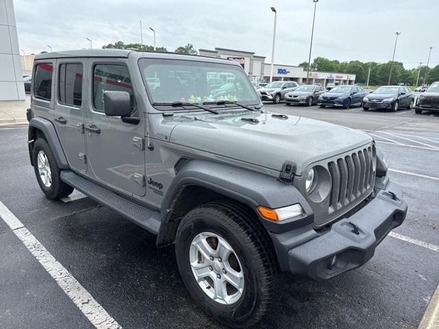 used 2021 Jeep Wrangler Unlimited car, priced at $31,500