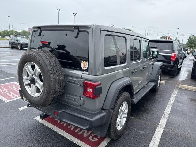 used 2021 Jeep Wrangler Unlimited car, priced at $31,500
