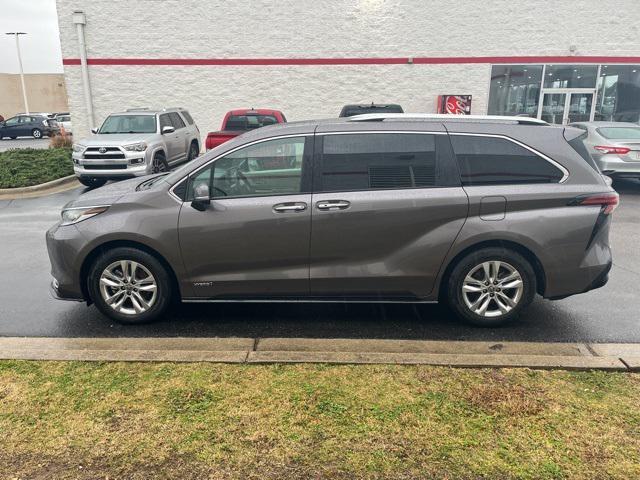 used 2021 Toyota Sienna car, priced at $37,500