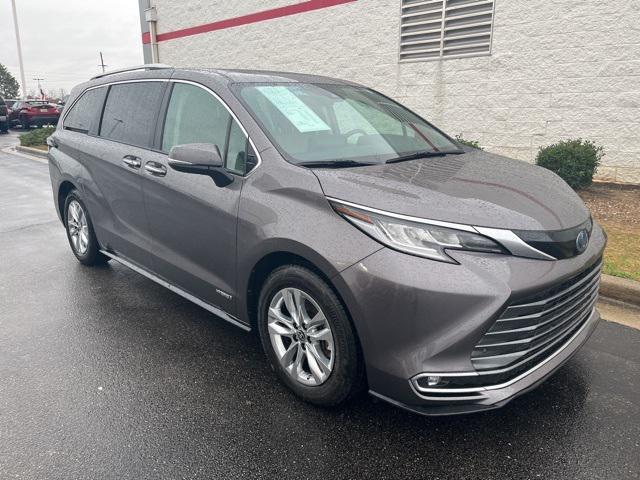 used 2021 Toyota Sienna car, priced at $37,500