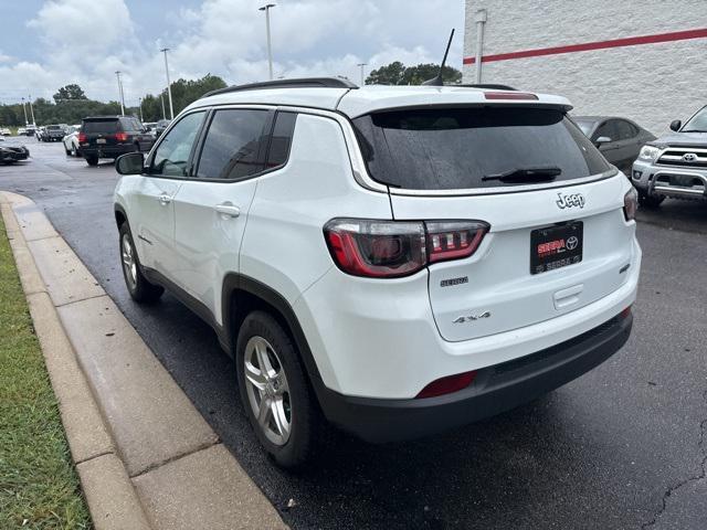 used 2024 Jeep Compass car, priced at $21,000