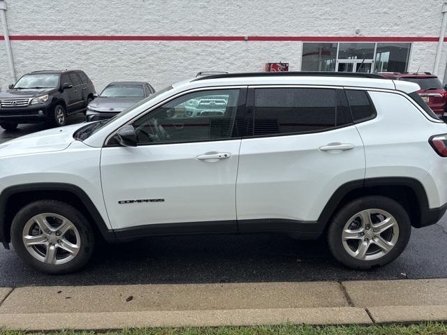 used 2024 Jeep Compass car, priced at $21,000