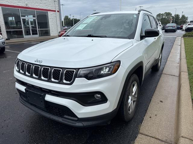 used 2024 Jeep Compass car, priced at $21,000