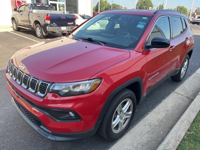 used 2023 Jeep Compass car, priced at $22,000