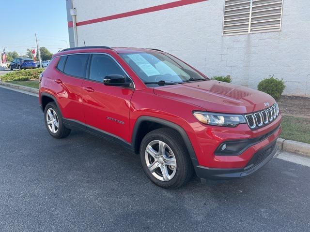 used 2023 Jeep Compass car, priced at $22,000