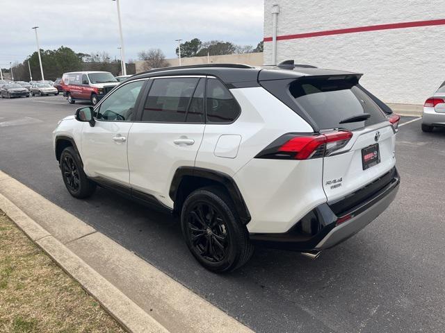 used 2024 Toyota RAV4 Hybrid car, priced at $40,000