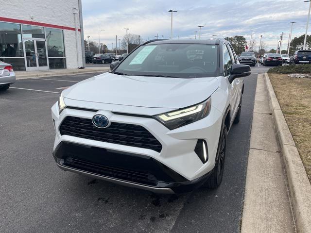 used 2024 Toyota RAV4 Hybrid car, priced at $40,000