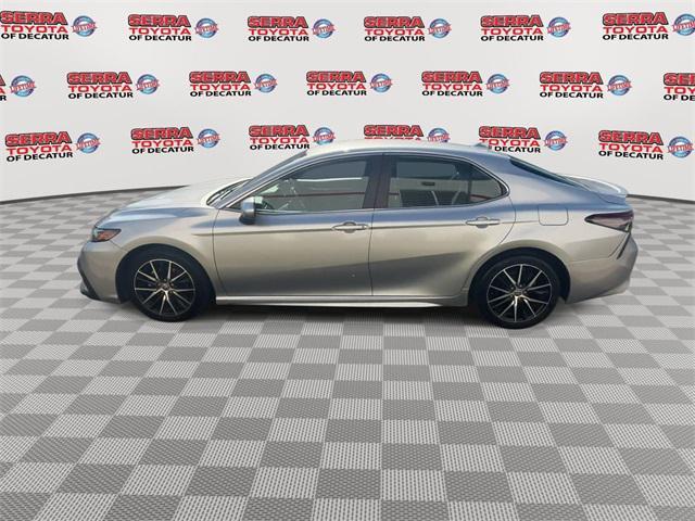 used 2021 Toyota Camry car, priced at $22,500