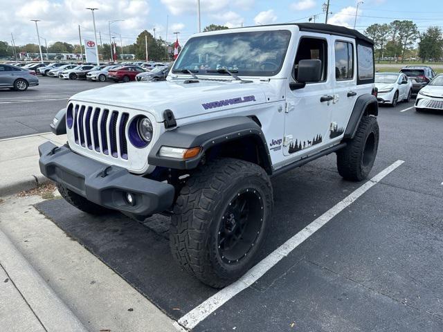 used 2020 Jeep Wrangler Unlimited car, priced at $32,500