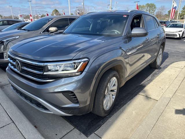 used 2021 Volkswagen Atlas Cross Sport car, priced at $23,500