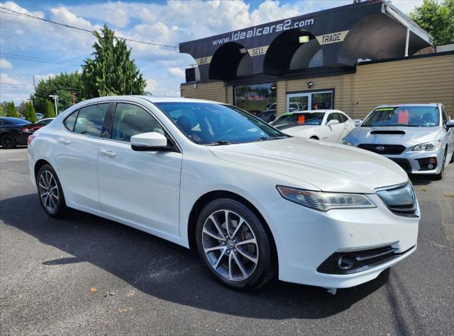 used 2015 Acura TLX car, priced at $16,750