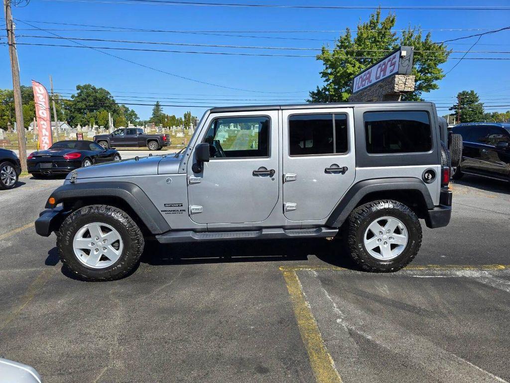 used 2017 Jeep Wrangler Unlimited car, priced at $16,500