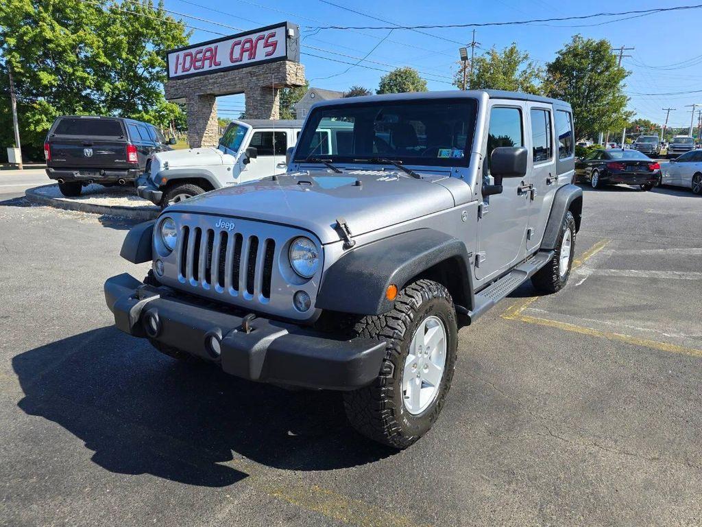 used 2017 Jeep Wrangler Unlimited car, priced at $16,500