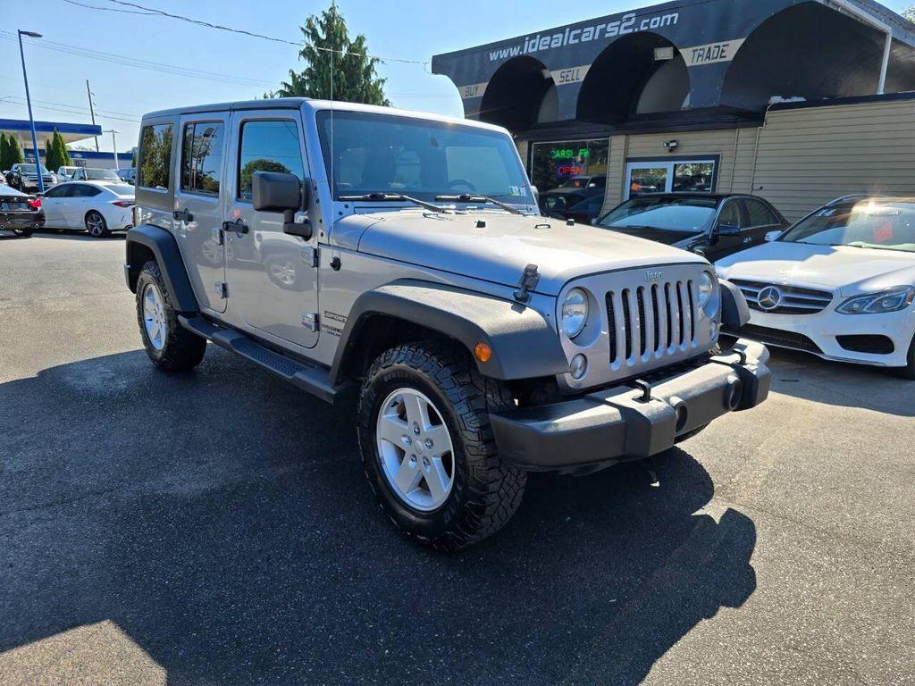used 2017 Jeep Wrangler Unlimited car, priced at $16,500