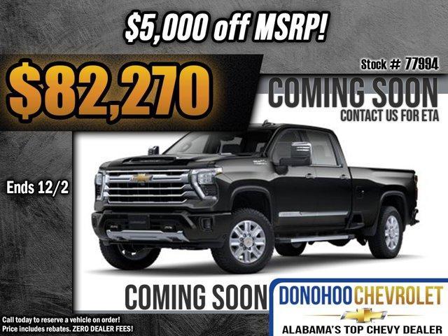 new 2025 Chevrolet Silverado 2500 car, priced at $82,270