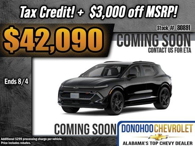 new 2025 Chevrolet Equinox EV car, priced at $42,090