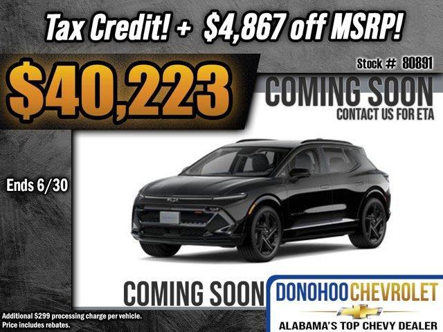 new 2025 Chevrolet Equinox EV car, priced at $40,223