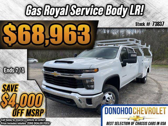 new 2024 Chevrolet Silverado 3500 car, priced at $68,963