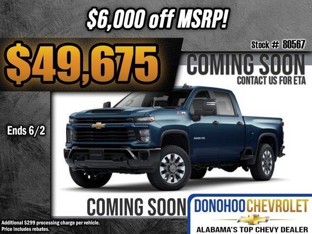 new 2025 Chevrolet Silverado 2500 car, priced at $49,675